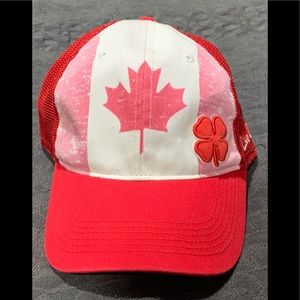 Black Clover Fitted Hat, size sm/med